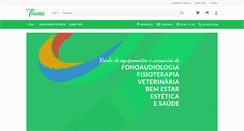 Desktop Screenshot of fisiotec.com.br