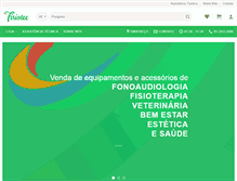 Tablet Screenshot of fisiotec.com.br